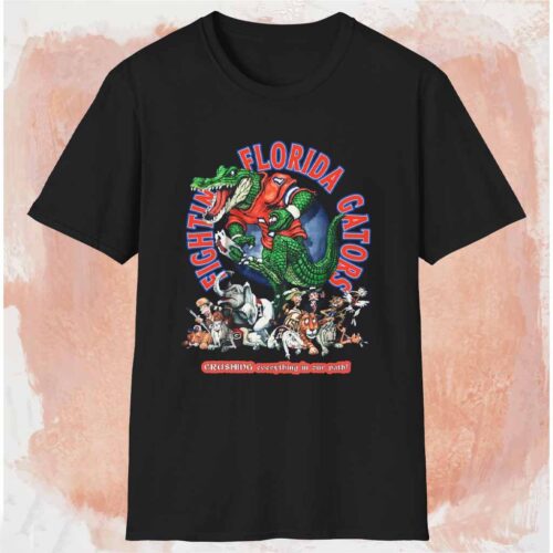 Ncaa Fighting Florida Gators Shirt Black T shirt