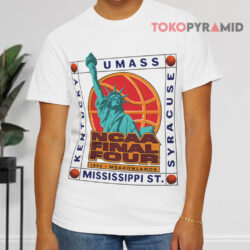Ncaa Final Four 1996 Meadowlands Syracuse White T shirt