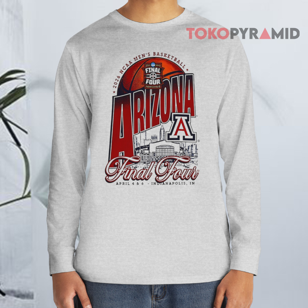Ncaa Final Four Arizona Wildcats Men’s Basketball 2026 Long sleeved Ncaa Final Four Arizona Wildcats Men’s Basketball 2026 Long sleeved