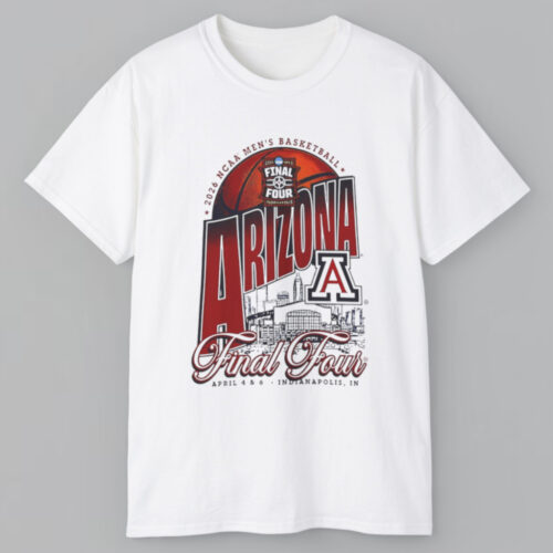 Ncaa Final Four Arizona Wildcats Men’s Basketball 2026 T shirt Ncaa Final Four Arizona Wildcats Men’s Basketball 2026 T shirt