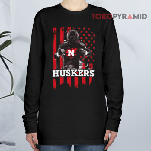 Nebraska Cornhuskers Player Flag Long sleeved Nebraska Cornhuskers Player Flag Long sleeved