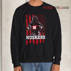 Nebraska Cornhuskers Player Flag Shirt 2 Nebraska Cornhuskers Player Flag Sweatshirt