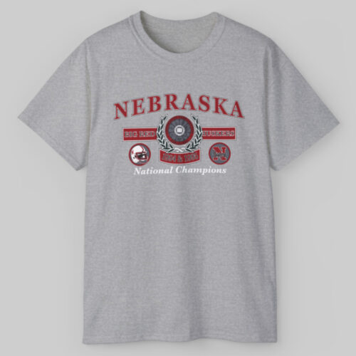 Nebraska Huskers 1994 1995 National Champions T shirt Nebraska Huskers 1994 1995 National Champions T shirt
