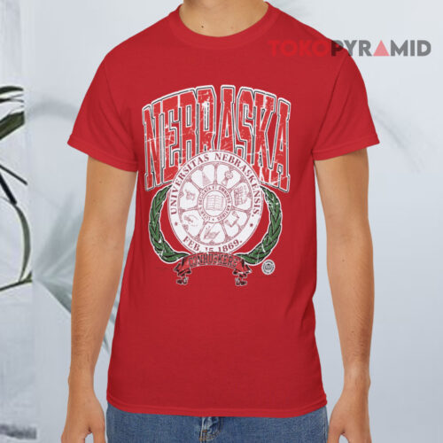 Nebraska Huskers Vintage Cornhuskers Red T shirt