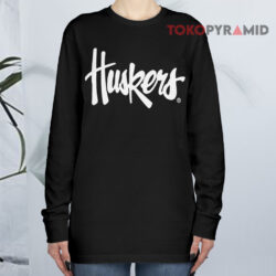 Nebraska Legacy Script Huskers Long sleeved