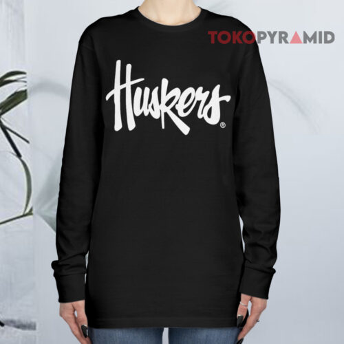 Nebraska Legacy Script Huskers Long sleeved