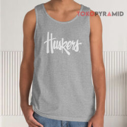 Nebraska Legacy Script Huskers Tank Top