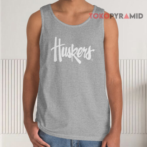 Nebraska Legacy Script Huskers Tank Top