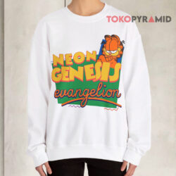 Neon Genesis Evangelion Garfield Shirt 3 Neon Genesis Evangelion Garfield Sweatshirt
