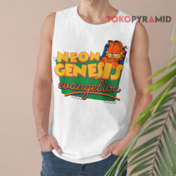 Neon Genesis Evangelion Garfield Shirt 2 Neon Genesis Evangelion Garfield Tank Top