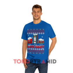 Never Forget Floppy Disk VHS Tape Cassette Christmas Sweatshirt 3 Never Forget Floppy Disk Vhs Tape Cassette Christmas Blue T shirt
