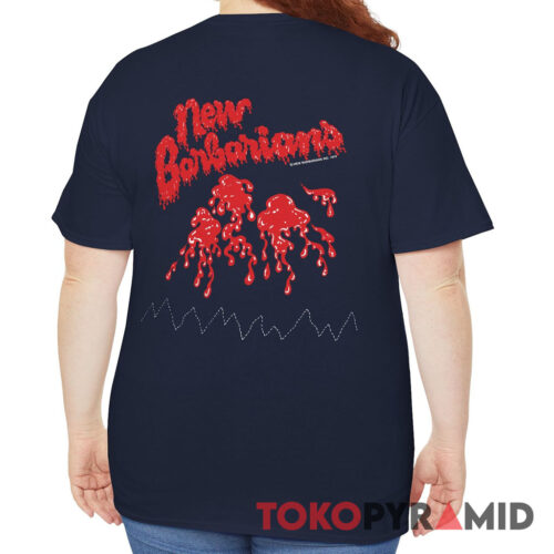 New Barbarians 1979 Tour Band Rolling Stones Keith Richards Shirt Back