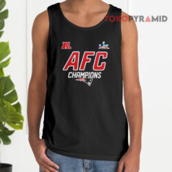New England Patriots 2025 26 Afc Champions Tank Top