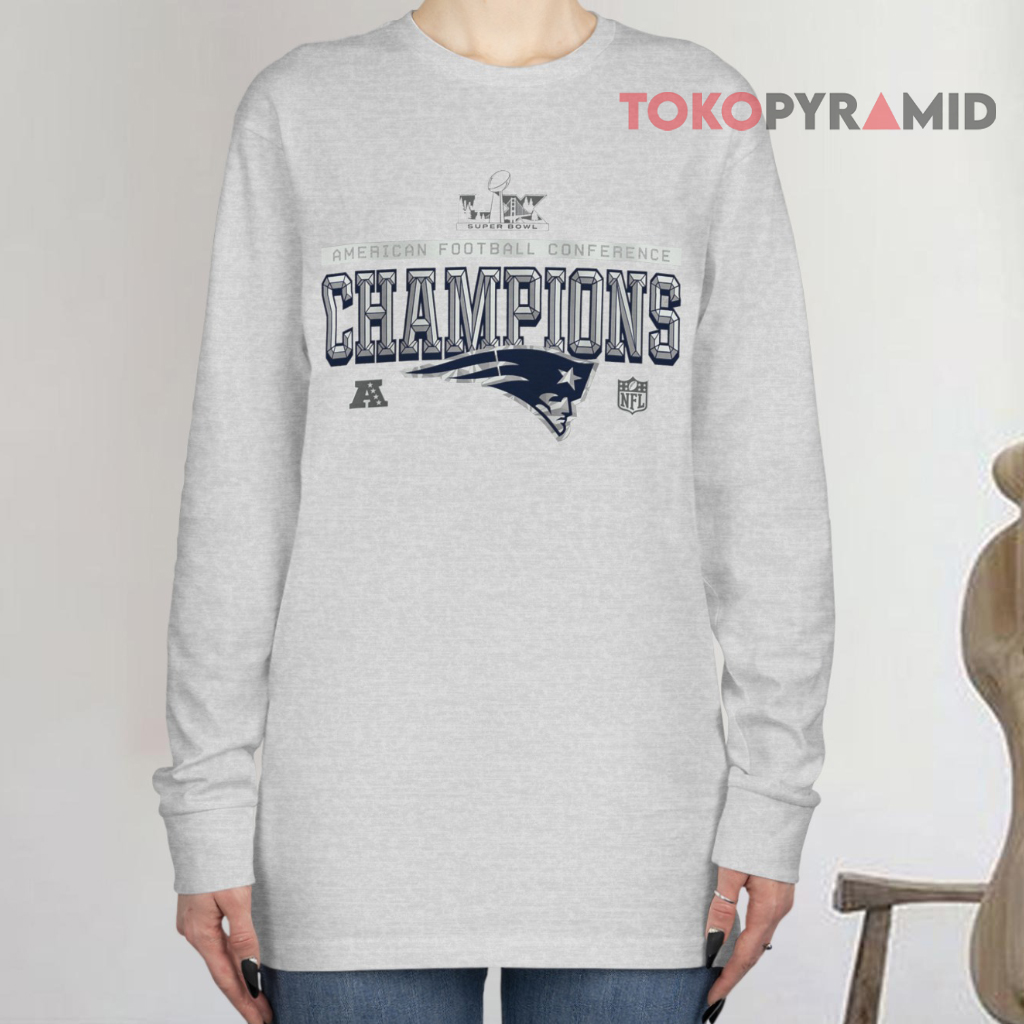 New England Patriots 2025 Afc Champions Long sleeved New England Patriots 2025 Afc Champions Long sleeved