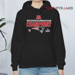 New England Patriots Afc Champions 25 26 Hoodie