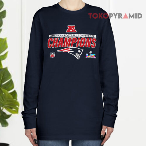 New England Patriots Afc Champions 25 26 Long sleeved