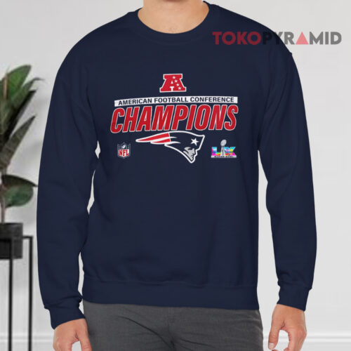 New England Patriots Afc Champions 25 26 Sweatshirt