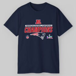 New England Patriots Afc Champions 25 26 T shirt