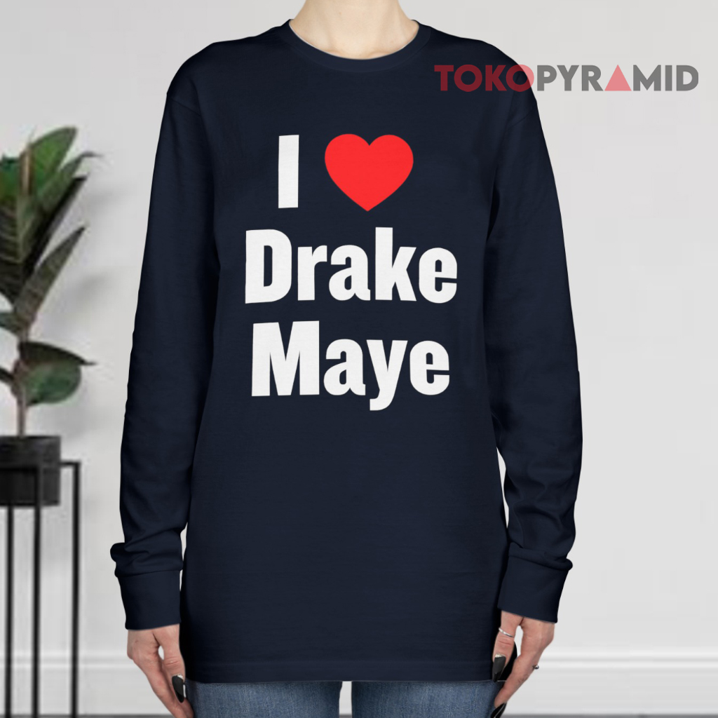 New England Patriots Will Campbell I Love Drake Maye Long sleeved New England Patriots Will Campbell I Love Drake Maye Long sleeved