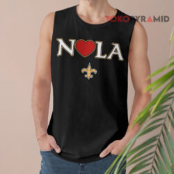 New Orleans Saints Nola Logo Shirt 2 New Orleans Saints Nola Logo Tank Top