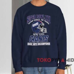 New York Giants 1986 Nfc Champions Shirt Navy Sweatshirt