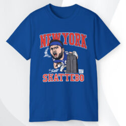 New York Giants Cam Skattebo Caricature T shirt