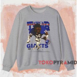 New York Giants Lawrence Taylor Caricature Shirt Grey Sweatshirt