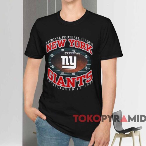 New York Giants Nfl Est In 1925 Shirt Black T shirt