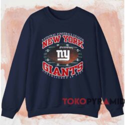 New York Giants Nfl Est In 1925 Shirt Navy Sweatshirt
