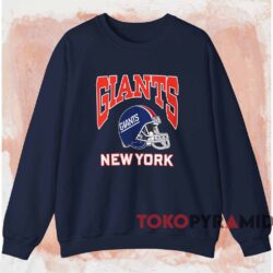 New York Giants Nfl Football Tee Navy Sweatshirt