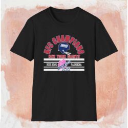 New York Giants Rose Bowl Xxi Nfc Champions Shirt Black T shirt