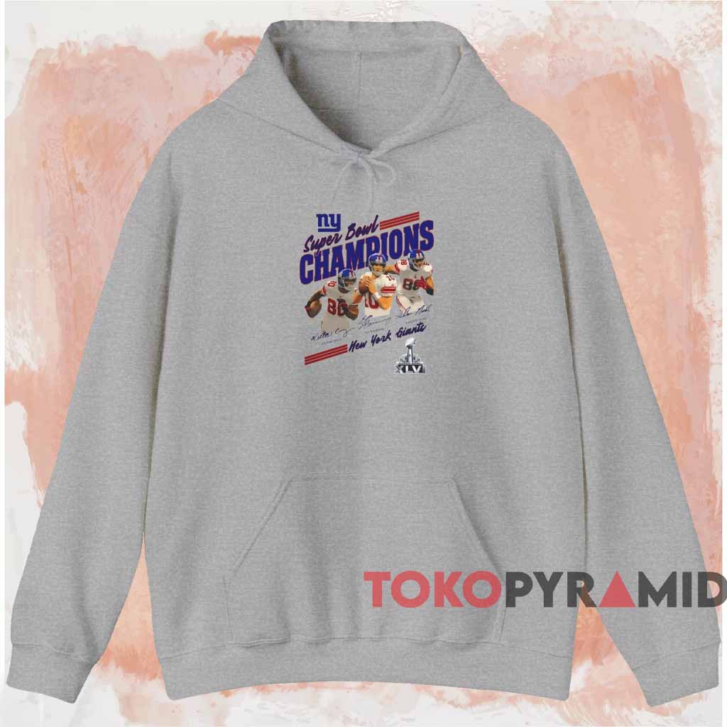 New York Giants Super Bowl Xlvi Champions Shirt Grey Hoodie New York Giants Super Bowl Xlvi Champions Shirt Grey Hoodie