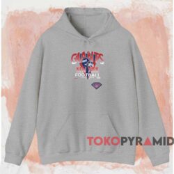 New York Giants Trench 75th Anniversary Shirt Grey Hoodie