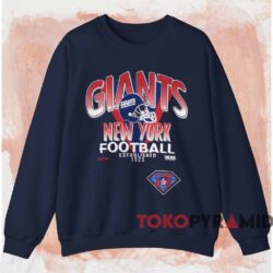 New York Giants Trench 75th Anniversary Shirt Navy Sweatshirt