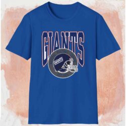 New York Giants Vintage 90s Shirt Blue T shirt