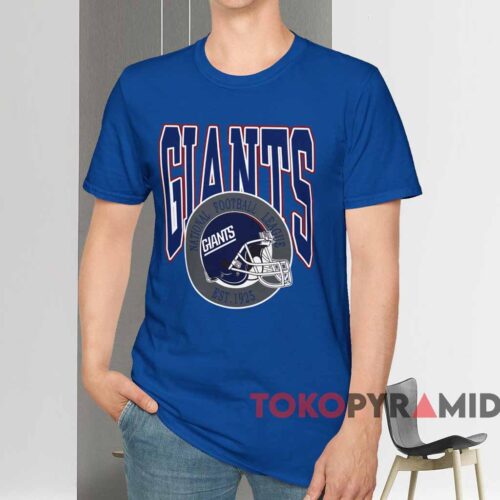 New York Giants Vintage 90s Shirt Blue T shirt