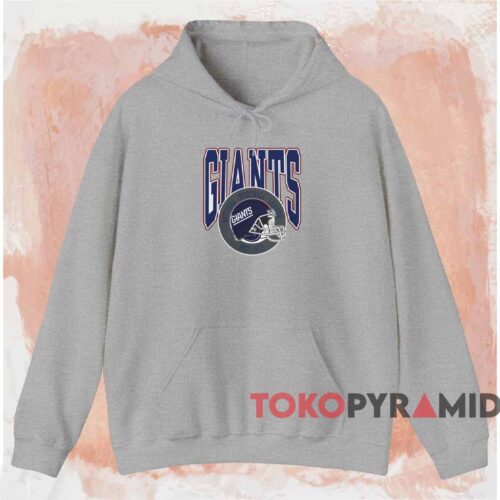 New York Giants Vintage 90s Shirt Grey Hoodie