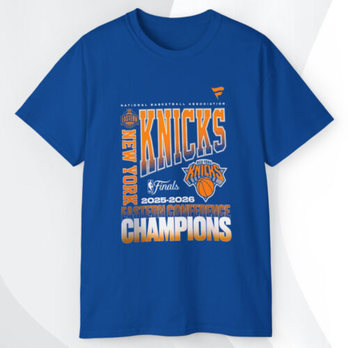 New York Knicks 2025 2026 Nba Eastern Conference Champions T shirt