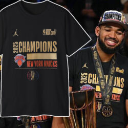 New York Knicks 2025 Nba Cup Champions T shirt