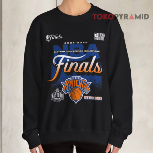New York Knicks 2026 Eastern Conference Champions Black Sweatshirt