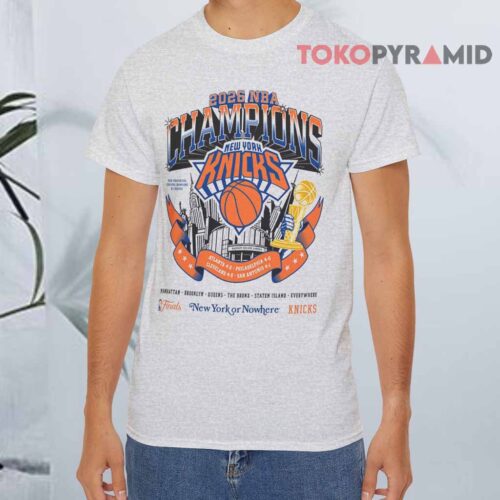 New York Knicks 2026 NBA Champions T shirt