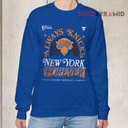 New York Knicks 2026 Nba Eastern Conference Champions Blue Sweatshirt
