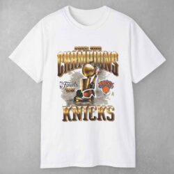 New York Knicks Cream 2026 NBA Finals Champions T Shirt