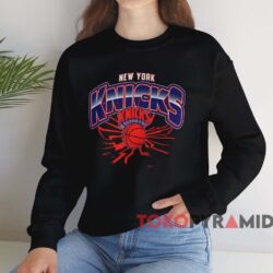 New York Knicks Earthquake Basketball Premium T-Shirt 4 New York Knicks Earthquake Basketball Premium T shirt Black Sweatshirt