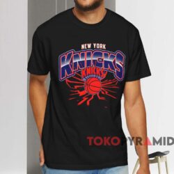 New York Knicks Earthquake Basketball Premium T shirt Black T shirt