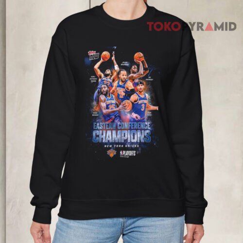 New York Knicks Eastern Conference Champions 2026 Advance Nba Finals Sweatshirt Black