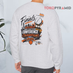 New York Knicks Finals 2025 26 Eastern Conference Champions Sweatshirt Back