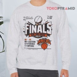 New York Knicks Finals 2025 26 Eastern Conference Champions Sweatshirt Front