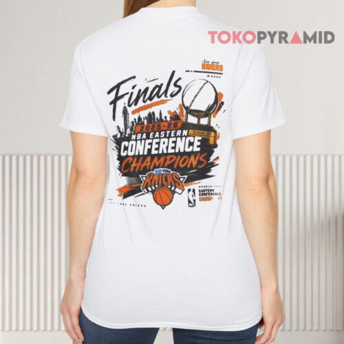 New York Knicks Finals 2025 26 Eastern Conference Champions T shirt Back