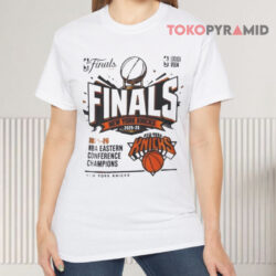 New York Knicks Finals 2025 26 Eastern Conference Champions T shirt Front